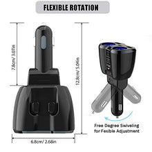 Carica l'immagine nel visualizzatore di Gallery, Caricabatteria da Auto Accendino Accendisigari USB Splitter, Adattatore... - Ilgrandebazar