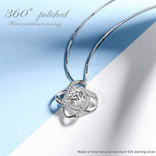 Carica l'immagine nel visualizzatore di Gallery, Collana Argento 925, J.Rosée"Mai separarsi" con 3A Zirconi Confezione... - Ilgrandebazar