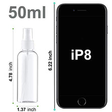 Carica l'immagine nel visualizzatore di Gallery, 3 Pezzi (50 ML) Bottiglie Spray Trasparente Plastic Fine Nebbia Bottiglia...