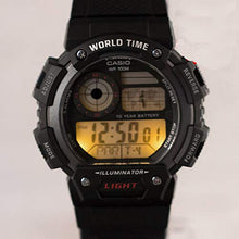 Carica l'immagine nel visualizzatore di Gallery, Casio Orologio Digitale Quarzo Uomo con Cinturino in Resina Nero - Ilgrandebazar