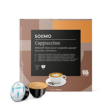 Carica l'immagine nel visualizzatore di Gallery, Marchio Amazon - Solimo - Dolce Gusto Cappuccino, caffè certificato UTZ, 96...