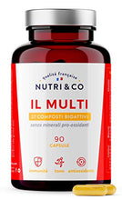Carica l'immagine nel visualizzatore di Gallery, Multivitaminico Multiminerale | 27 Composti Bioattivi | Zinco Magnesio...