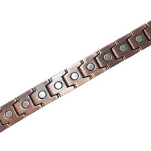 Carica l'immagine nel visualizzatore di Gallery, EBUTY - Braccialetti magnetici in rame, per terapia dell'artrite - Ilgrandebazar