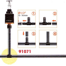Carica l'immagine nel visualizzatore di Gallery, Claber 7806015 Accessori Rainjet Goccia 2 Raccordi a 3 Vie