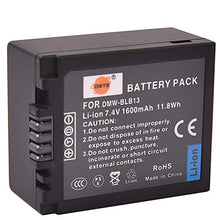 Carica l'immagine nel visualizzatore di Gallery, DSTE Ricambio Batteria per Panasonic DMW-BLB13 DMW-BLB13E DMW-BLB13GK Lumix...