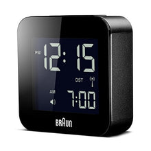 Carica l'immagine nel visualizzatore di Gallery, Braun BNC008BK-RC - Orologio digitale da viaggio, colore: nero Nero - Ilgrandebazar