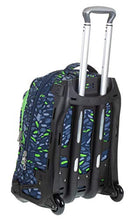 Carica l'immagine nel visualizzatore di Gallery, Trolley Tech Invicta Art, 34 Lt, Blu, 2 in 1 Zaino sganciabile, Scuola &amp;...