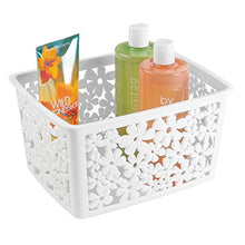 Carica l'immagine nel visualizzatore di Gallery, mDesign Organizer Bagno in plastica – Piccolo Cosmetic Box – Ideale Cestino...