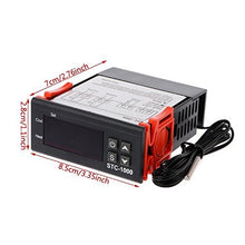 Carica l'immagine nel visualizzatore di Gallery, JZK STC-1000 220V termostato digitale con sensore NTC sonda impermeabile, 4... - Ilgrandebazar