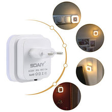 Carica l'immagine nel visualizzatore di Gallery, SOAIY 2 Pezzi Luce notturna led Sensore di Movimento da Calda - Ilgrandebazar
