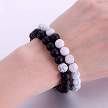 Carica l'immagine nel visualizzatore di Gallery, Andy &amp; C Bracciale Uomo 2 pezzi Con Pietre Naturali Braccialetto Scatola... - Ilgrandebazar