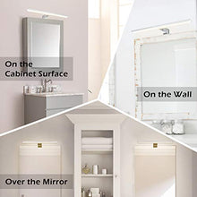 Carica l'immagine nel visualizzatore di Gallery, Lampada Specchio Bagno Led Wowatt Parete 40cm 8W Bianca Calda