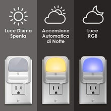 Carica l'immagine nel visualizzatore di Gallery, Luce Notturna LED Bambini,Luci da Presa con Sensore 2 Pezzi - Ilgrandebazar