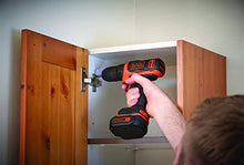 Carica l'immagine nel visualizzatore di Gallery, BLACK+DECKER BDCDD12-QW Trapano/avvitatore compatto 10.8V - 1.5AH 1 Batteria - Ilgrandebazar