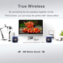 Carica l'immagine nel visualizzatore di Gallery, Cassa Bluetooth Waterproof, Altoparlante Portatili TWS HD Nero