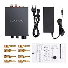 Carica l'immagine nel visualizzatore di Gallery, Proster 50W Amplificatore Audio Stereo con Alimentatore Mini HiFi Amp 2...