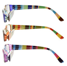 Carica l'immagine nel visualizzatore di Gallery, Eyekepper 3 Pack Ladies occhiali da lettura 2.00 Strength, 3 Pezzi Striscia - Ilgrandebazar