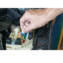 Carica l'immagine nel visualizzatore di Gallery, Set di Basso Profilo Fusibili per Auto, 120 Pezzi Miniature a Lama...