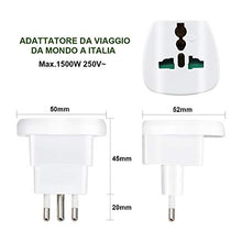 Carica l'immagine nel visualizzatore di Gallery, EXTRASTAR Adattatore Universale da Viaggio, Adapter/Adattatore Bianco