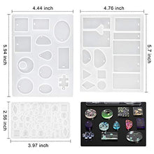 Carica l'immagine nel visualizzatore di Gallery, Comius Sharp Stampi per Resina, 98 PCS in Resina Siliconica e...