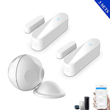 Carica l'immagine nel visualizzatore di Gallery, Sistema di allarme sicurezza Combo, sensore magnetico Smart Window 3 Set.