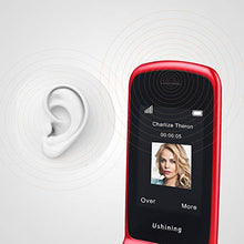 Carica l'immagine nel visualizzatore di Gallery, Ushining Telefono Cellulare per anziani, con Rosso 2G - Ilgrandebazar