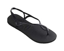 Carica l'immagine nel visualizzatore di Gallery, Havaianas Luna, Sandali Donna 39/40 EU, Nero Black 0090