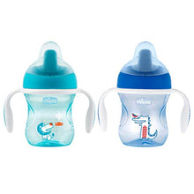 Carica l'immagine nel visualizzatore di Gallery, Chicco, Tazza Training, 6m+, Azzurro/Blu, Modelli Assortiti - Ilgrandebazar