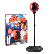 Carica l'immagine nel visualizzatore di Gallery, Toyrific Sacco Boxe Bambino - Bag PRO per Bambini con Guantoni nero