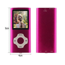 Carica l'immagine nel visualizzatore di Gallery, Ueleknight MP3/ MP4 Player con Scheda Micro SD da 16 GB,Lettore Musicale Pink