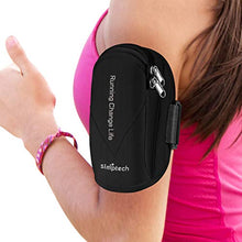 Carica l'immagine nel visualizzatore di Gallery, Simptech - Porta Cellulare Telefono da Corsa Fascia Braccio Smartphone Nero