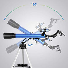 Carica l'immagine nel visualizzatore di Gallery, TELMU Telescopio Astronomico GS700/60, Ingrandimento (117x e 28x), Oculare...