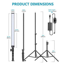 Carica l'immagine nel visualizzatore di Gallery, Neewer Kit d’Illuminazione Luce 60 LED da Studio 2pz Bastone LED...