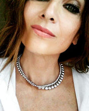 Carica l'immagine nel visualizzatore di Gallery, Bracciale 3 in 1 collana corta e lunga Antiallergico Pietre Naturali... - Ilgrandebazar