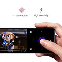 Carica l'immagine nel visualizzatore di Gallery, Walkercam, Lettore MP3 da 8 GB con Bluetooth, Pulsante a Sfioramento Gray01
