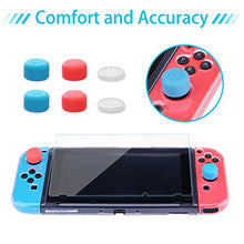 Carica l'immagine nel visualizzatore di Gallery, HEYSTOP Custodia per Nintendo Switch, Cover Protettiva TPU-Trasparente