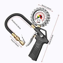 Carica l'immagine nel visualizzatore di Gallery, oasser Manometro Digitale Pressione Gomme Pistola Gonfiaggio Pneumatici... - Ilgrandebazar