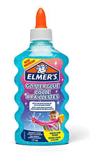 Carica l'immagine nel visualizzatore di Gallery, ELMER’S Colla Glitterata, Lavabile e Adatta ai Bambini, Ottima per Realizzare Slime, 177 ml, Blu
