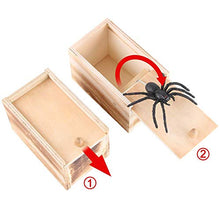 Carica l'immagine nel visualizzatore di Gallery, Cayenne Scatola Scherzo Ragno, Ragno Prank Spider in The Box, Scare... - Ilgrandebazar