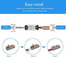 Carica l'immagine nel visualizzatore di Gallery, eMylo Smart WiFi Interruttore luce Relè wireless 220V 2 1 pack - Ilgrandebazar