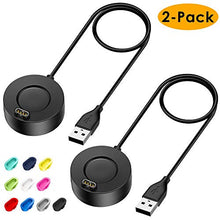 Carica l'immagine nel visualizzatore di Gallery, CAVN 2-Pezzi Caricabatterie Compatibile con Garmin Vivoactive 3 4 4S/ Fenix...
