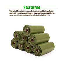 Carica l'immagine nel visualizzatore di Gallery, 8 Rotoli Di Sacchetti Biodegradabili Per Escrementi Cane, 100% Ecologici,...