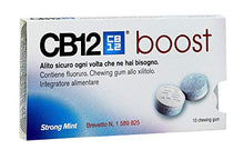 Carica l'immagine nel visualizzatore di Gallery, CB12 Boost Strong Mint Gomme da Masticare per Prevenire l'Alito Cattivo e...