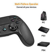 Carica l'immagine nel visualizzatore di Gallery, Gamepad Wireless,CamKing Game Controller for Joystick Playstation 4 Gioco...