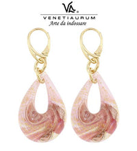 Carica l'immagine nel visualizzatore di Gallery, Venetiaurum - Orecchini Da Donna In Vetro Originale Di Murano E Argento 925...