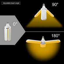 Carica l'immagine nel visualizzatore di Gallery, DASKOO E27 LED lampada pieghevole di ricambio per 360 W lampade alogene 45 W...