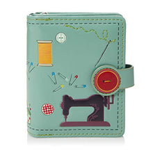 Carica l'immagine nel visualizzatore di Gallery, Shagwear portafoglio per giovani Kit Da Cucito Turchese Chiaro/ Sewing Needs - Ilgrandebazar