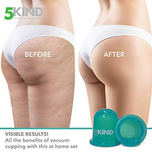 Carica l'immagine nel visualizzatore di Gallery, 5kind KIT Coppetta AntiCellulite in Silicone 2 Pezzi | SET Borsetta da...