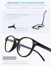 Carica l'immagine nel visualizzatore di Gallery, Occhiali Anti Luce Blu,Sutable per lo Schermo del +0.00, Nero - Ilgrandebazar