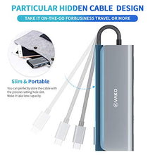 Carica l'immagine nel visualizzatore di Gallery, VaKo Hub USB C 4K Adattatore HDMI 7 Porte con 3 3.0, Lettore di...